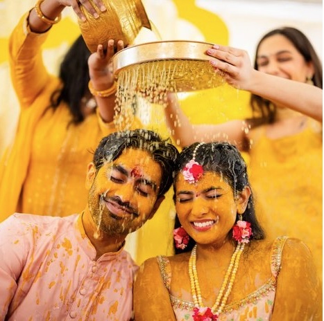 Snigdha & Divyansh Haldi